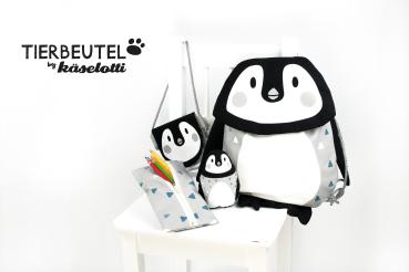 Tierbeutel Pinguin by Käselotti Panel ca. 75 cm 